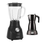 LICUADORA 1.5L VASO DE VIDRIO MILEXUS + CAFETERA 6 TAZAS ROYAL - Img 55339873