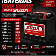 🔋⚡ BATERÍAS SUDA DISPONIBLES ⚡🔋  Dale a tu vehículo la potencia que necesita con nuestras baterías marca SUDA, reconoc - Img 55740647