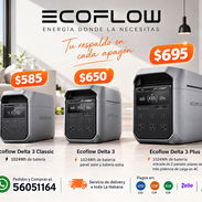 ECOFLOW DELTA 3, CLASSIC, DELTA 3 PLUS, DELTA 3 MAX, DELTA PRO, ULTRA Y PANELES SOLARES 500W, fríos, neveras y lavadoras - Img 55812398