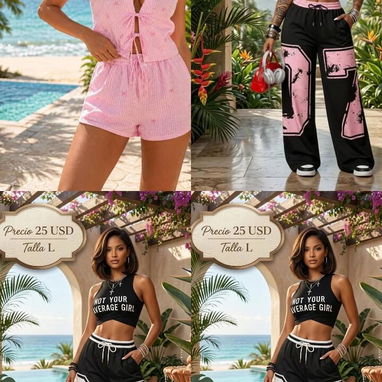 Conjuntos de blusa y shorts - 6/7