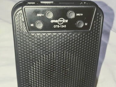 Bocina Bluetooth Greatnice GTS-1345 de 3 pulgadas. Pequeña con gran volumen y calidad de sonido - Img 58024544