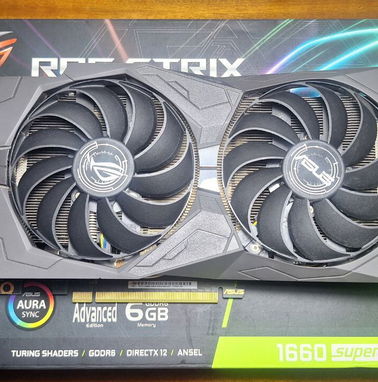 Nvidea 1660 Super Asus Rog Strix. - Img 96373690