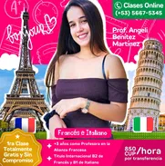 Clases Online Particulares y Personalizadas de Francés e Italiano para todas las edades. - Img 50514499