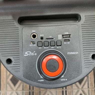 BOCINA 6.5" CON MICROFONO Y MANDO ZQS-6231, ENTREGA DE FACTURA, VARIEDAD DE BOCINAS, AUDIFONOS, ETC - Img 127363962