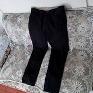 Pantalónes negro de lona - Img 45299248