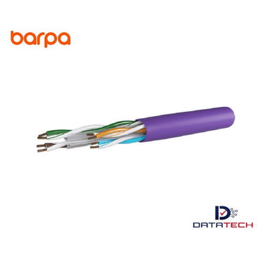 BARPA Cable Cat.6 U/UTP LSZH – 23AWG CABLE DE COBRE CAT6 U/UTP - LSZH -23 AWG - 0,55mm 305m Conector Macho RJ45 - Img 121486538