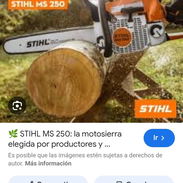 Se vende motosierra sthil - Img 55799307