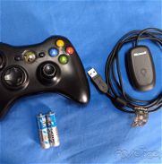 mando de Xbox 360 inalámbrico, receptor para PC y pilas nuevas mensajería gratis - Img 45822672