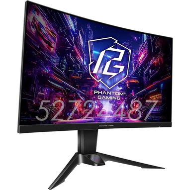 ✅✅52724487 - Monitor ASROCK Curvo de 27", PHANTOM Gaming PG27QRT2A, QHD 2K (2560x1440), 180Hz✅✅ - Img 112236581