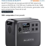 Mejor  que las ecoflow  BLUETTI Ac180, es de poco uso ,solo 23 días está nueva , precio único - Img 55297844
