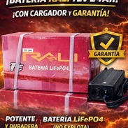 550 USD VENDO BATERIA DE LITIUN 72V 24 AMPERE RALI CON SU CARGADOR NUEVO EN SU CAJA - Img 56714078