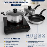 Combo de cocina infrarroja+ calderos - Img 57129609