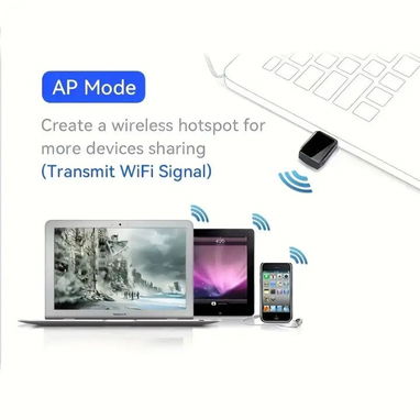 📡 Adaptador WiFi USB – 300Mbps | Plug & Play - Img 102144692