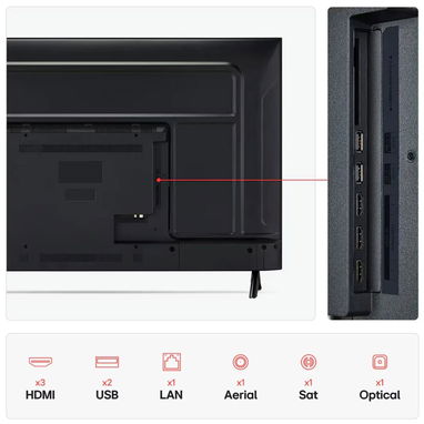 SMART TV LG 50 pulgadas UA73 AI UHD 4K precio $540 USD Mensajería Incluida Factura Garantía - Img 121869804