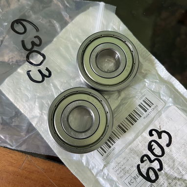 Vendo una caja de bola 6303 ZZ nueva a estrenar! - Img 101333560