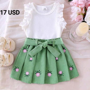 Ropita nueva (conjuntos) para niñas de 2-3 años - Img 125038597