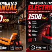 traspaletas mecánicas y eléctricas nuevas en caja - Img 55725895