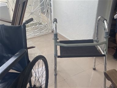 Se vende silla de ruedas , andador y bastón . - Img 66151668