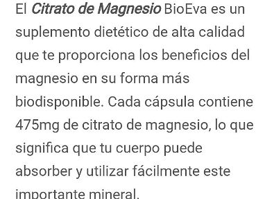 Citrato de magnesio al 100% - Img 66850269
