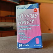 Antialérgico, antihistamínico fuerte, Difenidraminas en tabletas - Img 50362348