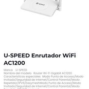 U-SPEED Enrutador WiFi AC1200 - Img 56040879