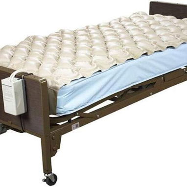 Colchón antiescaras MOBICLINIC con Motor compresor (220volt), es de PVC médico ignífugo 200x90x7cm. NUEVO! Sellado! - Img 120621945