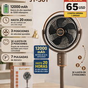 Ventilador Recargable Jysuper (hasta 20h de autonomía) - Img 56260606