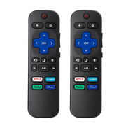Control remoto de reemplazo (paquete de 2) compatible para Roku TV, TCL Roku, Hisense y Onn Smart TV 🌐 - Img 56753474