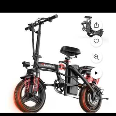 Bicicleta electrica plegable de 1200w - Img 123282170
