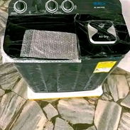 Lavadora semiautomática de 7 kg milexus color negro - Img 55116943