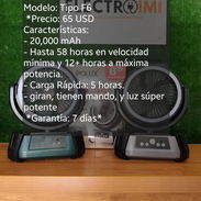 Oferta de ventiladores recargables... - Img 56529788