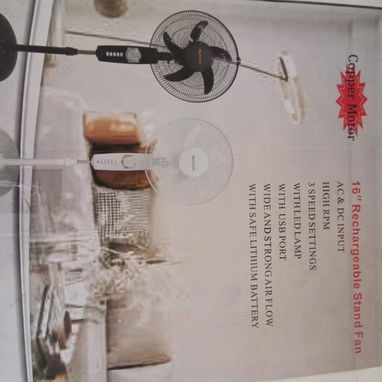 Ventilador recargable Milexus - Img 126425496