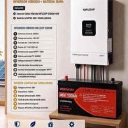 Kit de Inversor de 5.5 KW (110 v) + Batería de 4.8 KW P0165-AV002 - Img 56969544
