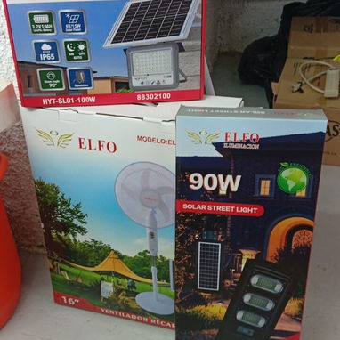 🌞 Lámpara Solar Street Light ELFO 90 W – Nueva | 50USD - Img 123035855