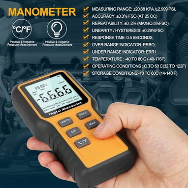 Manómetro Digital de Presión Diferencial | videojuegoshabana.com - Img 121928735