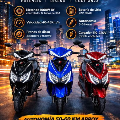 Triciclos y motos eléctricas - 7/9