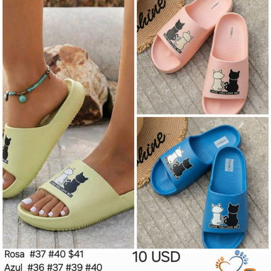 Chancletas para dama - 10/10