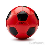 PELOTA de Fútbol NUEVA a ESTRENAR ✅ Todo en BALONES Balón de FÚTBOL GAMA ALTA Original Kipsta - Decathlon Color Rojo - Img 44259704