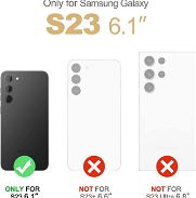 SURITCH:Funda transparente para Samsung Galaxy S23 de 6.1 pulgadas (solamente), [protector de pantalla 53828661 - Img 45414884