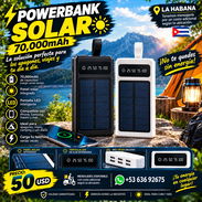 Se te quedó el cargador en casa este powerbank es la solución powerbank de 70,000mAh  con cable incluido - Img 58026956