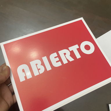 Carteles de pvc / carteles / Señaleticas / carteles para negocios / insumos para negocios - Img 125361075