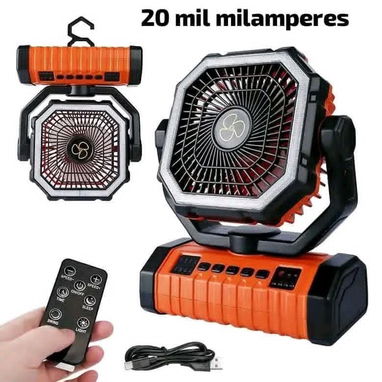 Ventiladores recargables X11 gemelos de los F6 - Img 126115088
