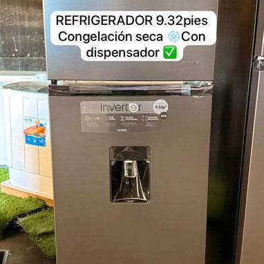 *Refrigerador Mystic de 9.32 pies³* Congelación seca y dispensador (Inverter) - Precio 420 USD - Img 123150898