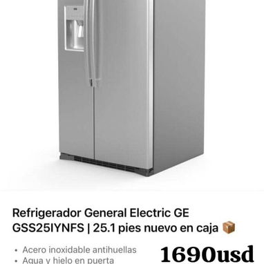 Refrigeradores General Electric de 25 pies - Img 126323526