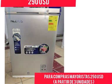 Nevera (freezer) Milexus/3.5PIES/290USD/GARANTIA/FACTURA/SERVICIO DE MENSAJERIA - Img main-image