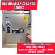Nevera (freezer) Milexus/3.5PIES/290USD/GARANTIA/FACTURA/SERVICIO DE MENSAJERIA - Img 45622212