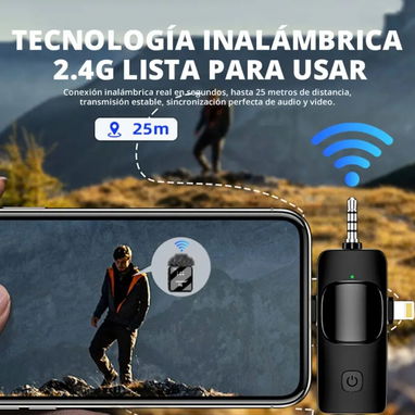 Kit nuevos micrófonos F11, inalámbricos, recargables d solapa más tiempo, alcance y más calidad de sonido - Img 104023949