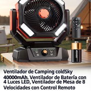 Ventilador recargable ColdSky de 40 000 mAh 🏕️✨ 🌐 - Img 56217037