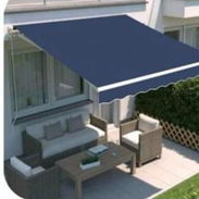 Toldos plegables color azul para exterior 4x2.5 nuevos en caja importados - Img 55773289