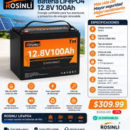 Baterías 12.8V 100Ah y 24V 100Ah - Img 57818672
